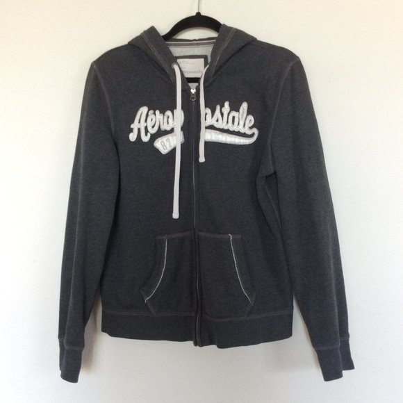Aeropostale Jackets & Blazers - AEROPOSTALE ZIP-UP HOODIE JACKET